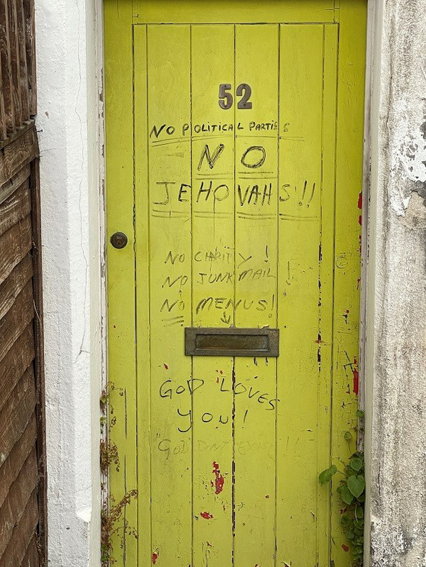 Comments on This Door Say A Lot