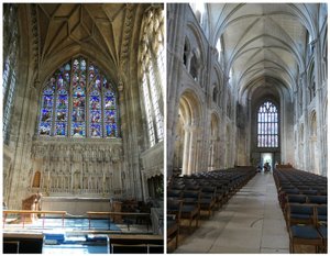 A Few of the Beautiful Stained Glass Windows