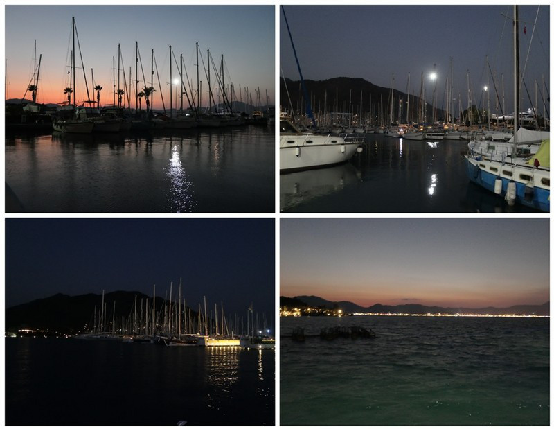 Views Of the Marina on our Nightly Strolls