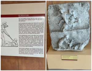 Gladiators Were Depicted in the Reliefs Seen Here