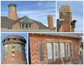 A Few of the Details of the Van Briggle Pottery building