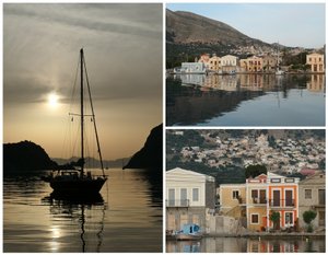 An Early Start Leaving Symi for Rhodes