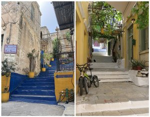 Inviting Stairways Seen in Symi