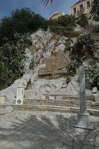A WWII Memorial in Symi