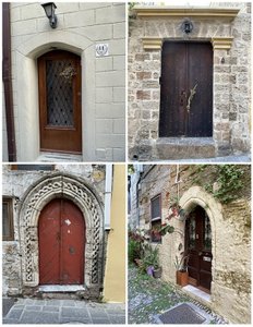 A Few Doorways Seen in Rhodes