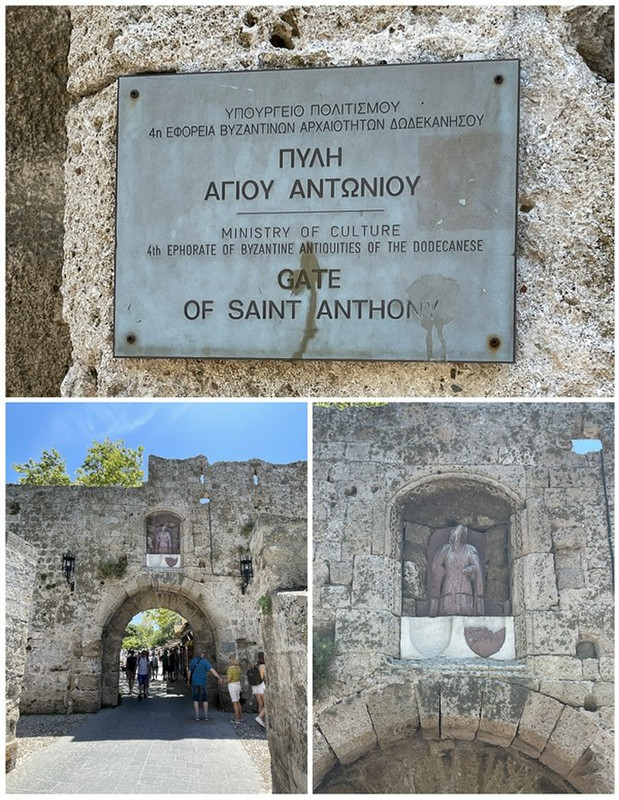 St Anthony's Gate Is One of Many to this Walled City