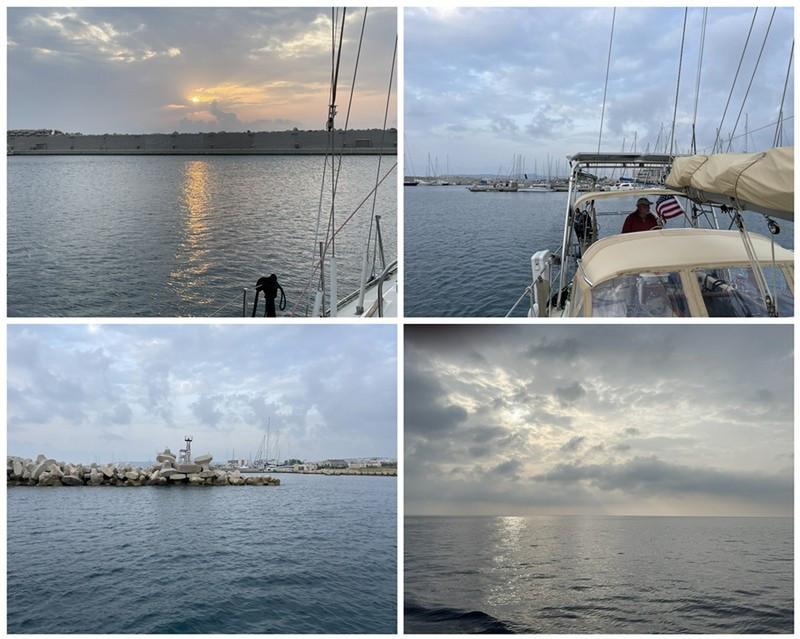 Views While Leaving Rhodes Marina