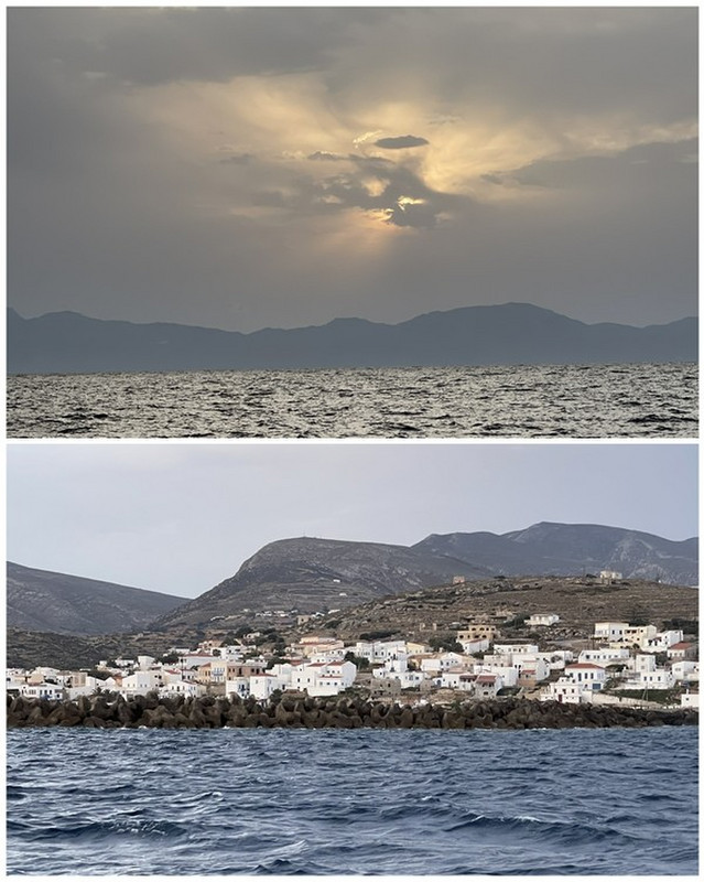 Left Our Anchorage on Karpathos Early Again