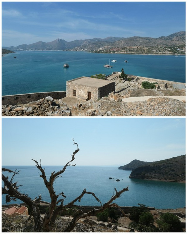 Views of Elounda Bay from the Fortress