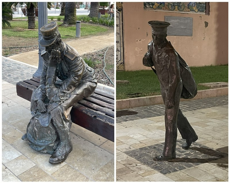 A Few "Soldiers" You See in Cartagena