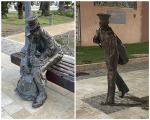 A Few "Soldiers" You See in Cartagena