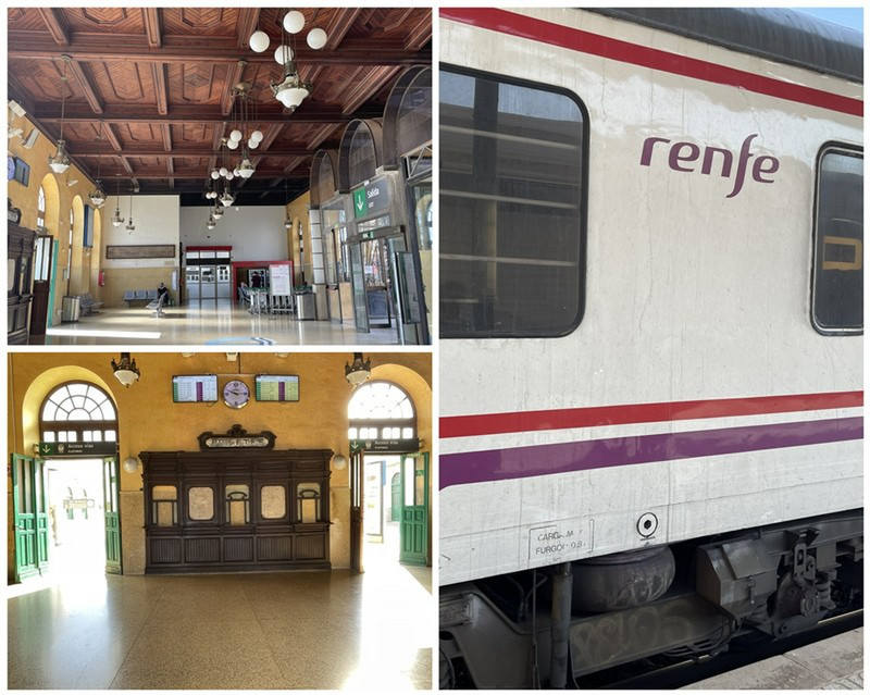 Also Enjoy Train Travel - Leaving Cartagena!