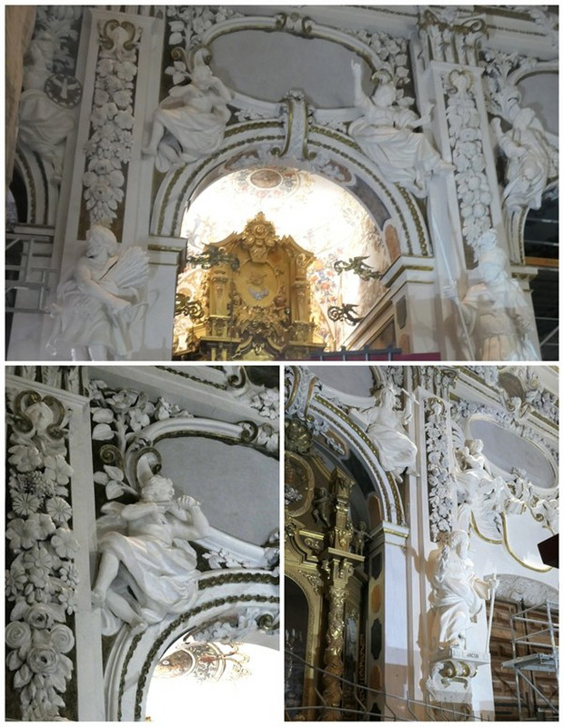 The Interior of St. James Is Covered With Baroque Details