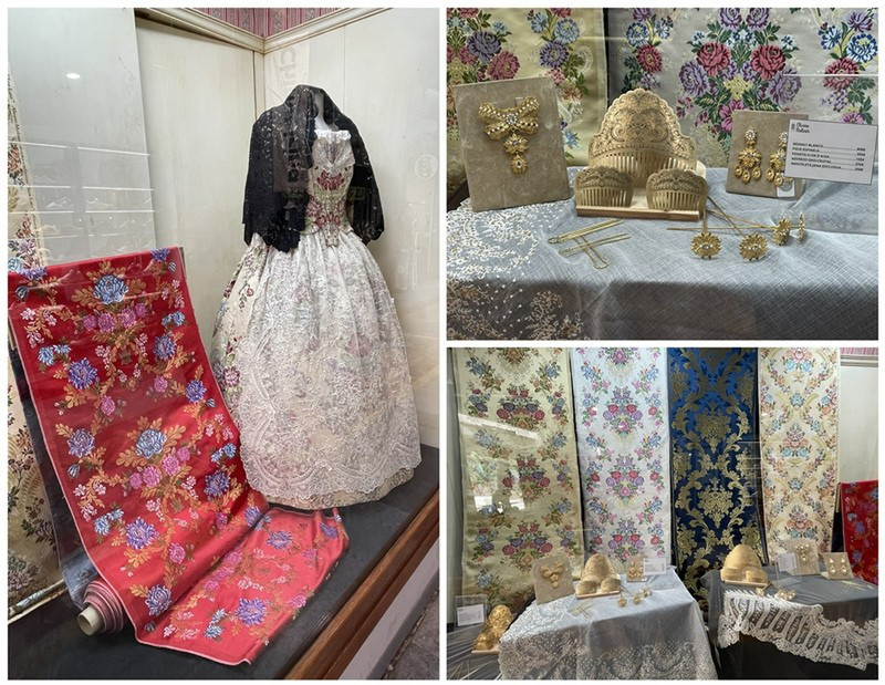 Many Shops Sold Materials Used for the Dresses