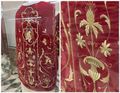 Example of Velvet and Silk Embroidery at the Silk Museum