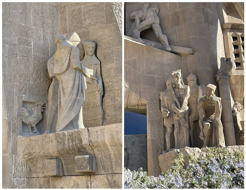 The Sculptures on the Passion Facade