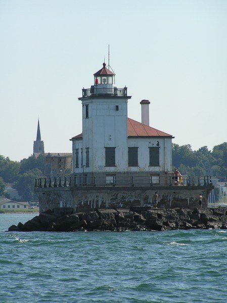 Oswego Harbor lighthouse