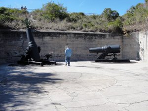 Cannons at Fort DeSoto