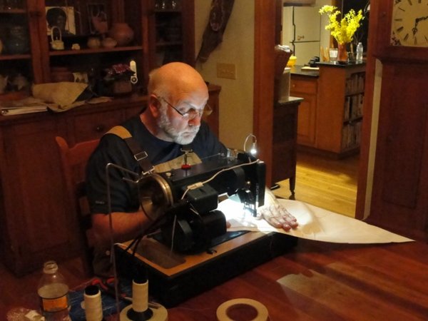 Bob and the sewing machine
