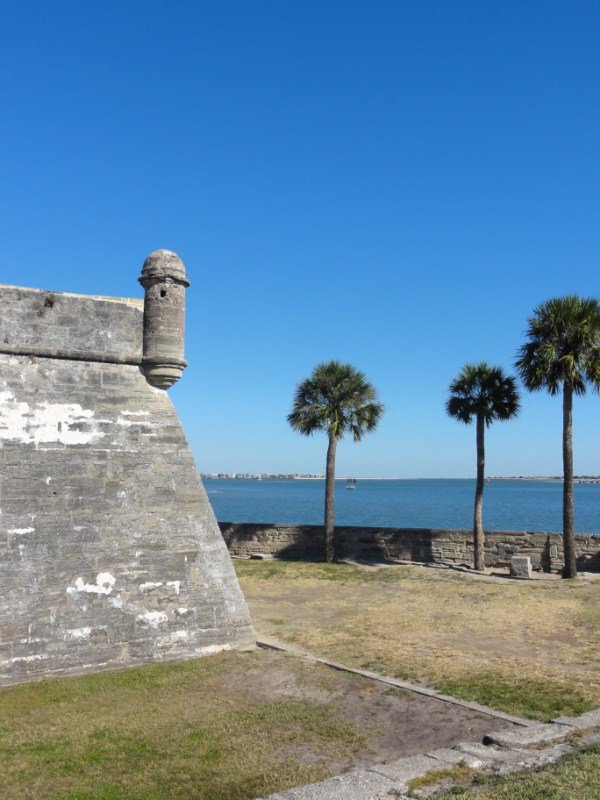 St. Augustine Fort built in 1672