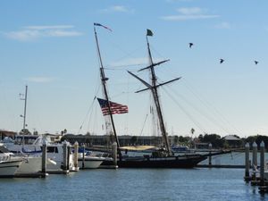 St. Augustine sailing ship reproduction
