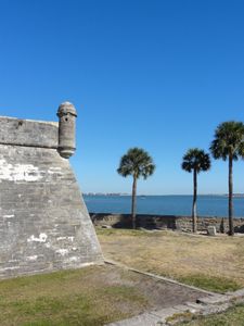 St. Augustine Fort built in 1672