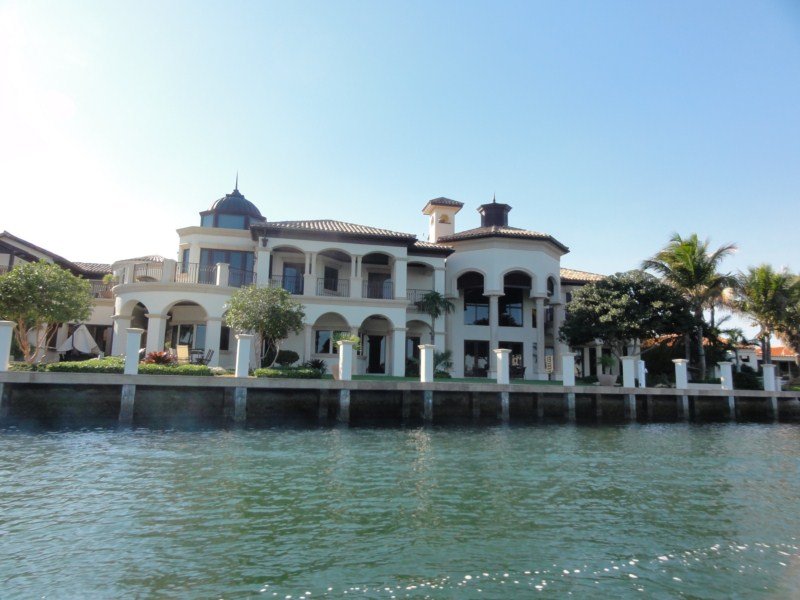One of the Ft Lauderdale mansions