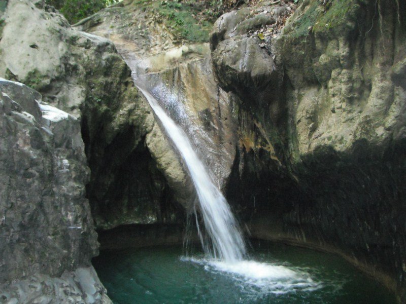 One of the 27 waterfalls