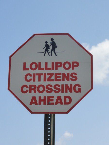 Lollipop crossing?