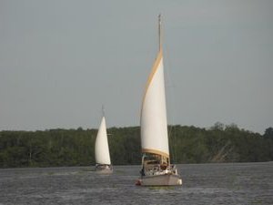 Sailing down the river