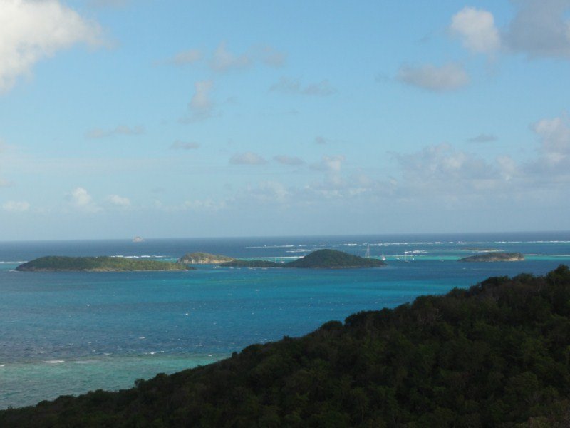 Looking toward the Cays