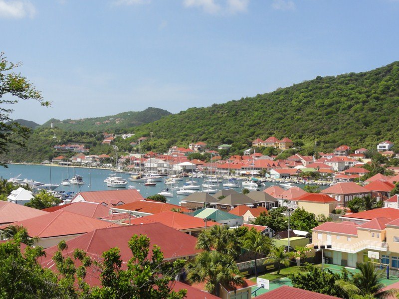 Red Roofs of Gustavia