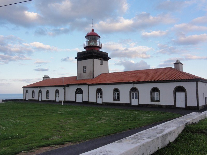 The Lajes lighthouse