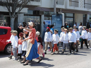 School Kids In the Parade