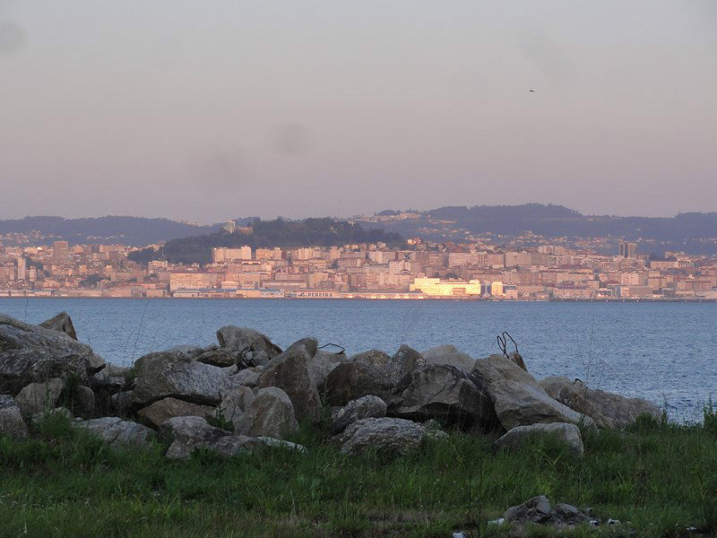 Evening View of Vigo