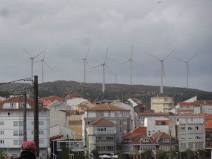 The Village with its Wind Turbines