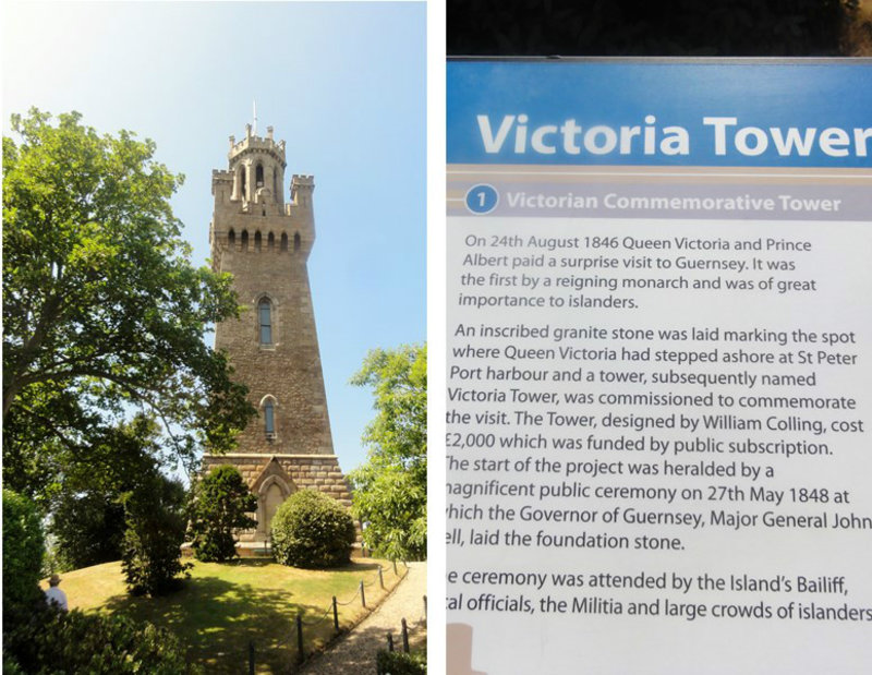 Victoria Tower in St. Peter Port