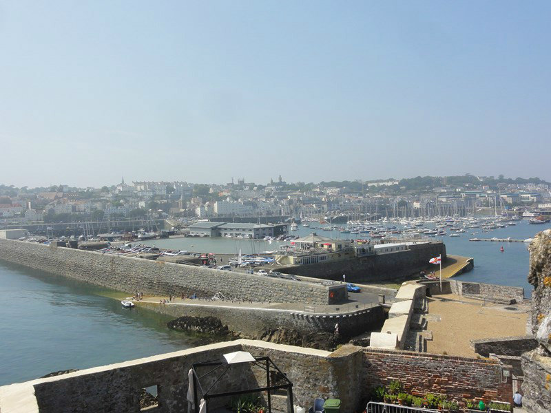 View from the Castle Cornet