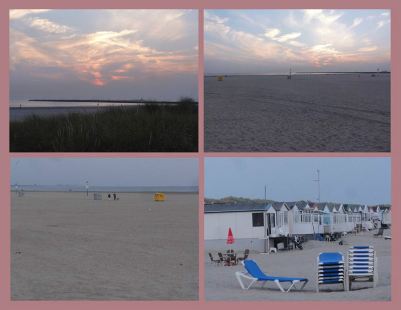 The Beach & Sunset at IJmuiden
