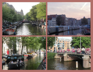 Views of the Amsterdam Canals