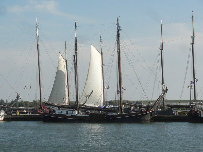 Many Traditional Dutch Boats