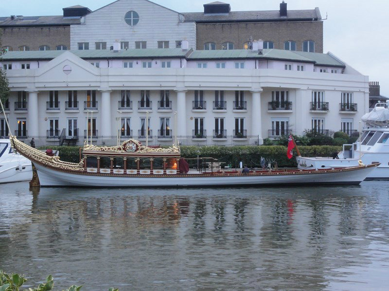 The Gloriana, the Queen's Barge