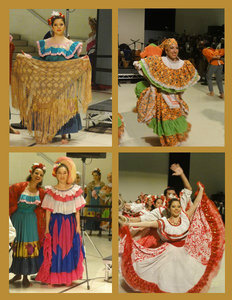 A Few of the Columbian Dancers