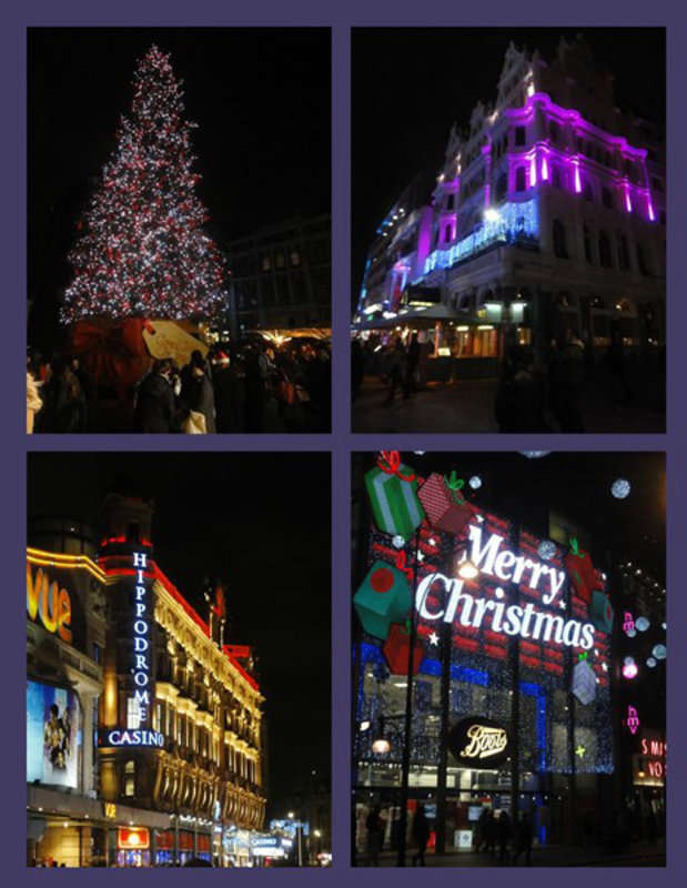 London Lit Up for the Holidays