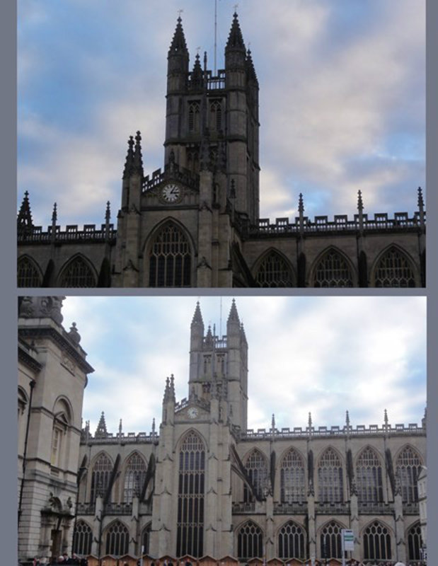 The current Bath Abbey 