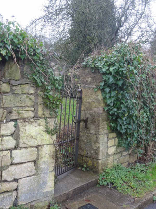A Typical Garden Gate Entrance