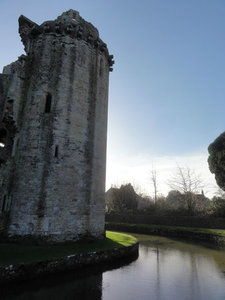 One of the Nunney Castle towers