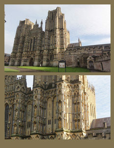 The West Side of the Wells Cathedral