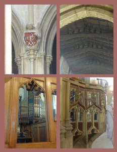 Details in the Cirencester Church