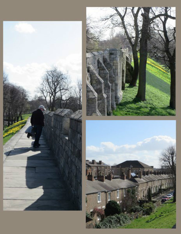 Walking the City Wall in York